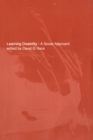 Image for Learning Disability: A Social Approach