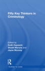 Image for Fifty key thinkers in criminology
