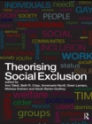 Image for Theorising social exclusion