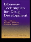 Image for Bioassay techniques for drug development