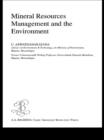Image for Mineral Resources Management and the Environment