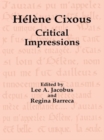 Image for Helene Cixous: critical impressions