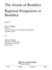 Image for Annals of Bioethics: Regional Perspectives in Bioethics