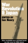 Image for War, Revolution and Japan