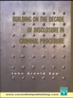 Image for Building on the decade of disclosure in criminal procedure