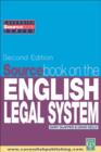 Image for Sourcebook On the English Legal System