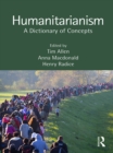Image for Humanitarianism: A Dictionary of Concepts