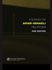 Image for A survey of Arab-Israeli relations