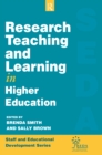 Image for Research teaching and learning in higher education