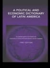 Image for A political and economic dictionary of Central and South America.