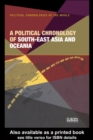 Image for A Political Chronology of South East Asia and Oceania