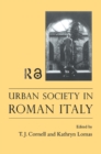 Image for Urban society in Roman Italy