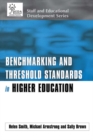 Image for Benchmarking and threshold standards in higher education
