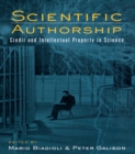 Image for Scientific authorship: credit and intellectual property in science