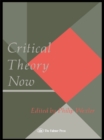 Image for Critical Theory Now