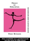 Image for Dance As Education: Towards A National Dance Culture