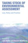 Image for Environmental assessment: law, policy and custom