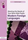 Image for Meeting the needs of your most able pupils in modern foreign languages