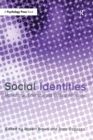 Image for Social identities: motivational, emotional, cultural influences