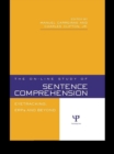 Image for The on-line study of sentence comprehension: eyetracking, ERP and beyond