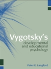 Image for Vygotsky&#39;s developmental and educational psychology