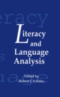 Image for Literacy and language analysis