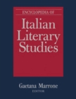 Image for Encyclopedia of Italian literary studies