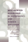 Image for Research and supervision in mathematics and science education