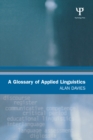 Image for A glossary of applied linguistics