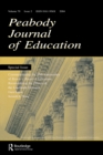 Image for Commemorating the 50th Anniversary of brown V. Board of Education: Reconsidering the Effects of the Landmark Decision:a Special Issue of the peabody Journal of Education