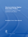 Image for Democratizing higher education policy: constraints of reform in post-apartheid South Africa