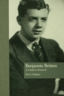 Image for Benjamin Britten: a guide to research