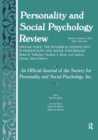 Image for The Dynamic Perspective in Personality and Social Psychology: A Special Issue of personality and Social Psychology Review