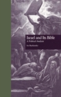 Image for Israel and its Bible: a political analysis