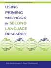 Image for Using priming methods in second language research