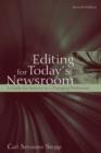 Image for Editing for today&#39;s newsroom: a guide for success in a changing profession