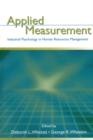 Image for Applied measurement: industrial psychology in human resources management