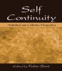 Image for Self Continuity: Individual and Collective Perspectives