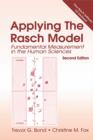 Image for Applying the Rasch model: fundamental measurement in the human sciences