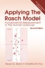 Image for Applying the Rasch model: fundamental measurement in the human sciences