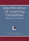 Image for Identification of learning disabilities: research to practice