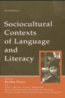 Image for Sociocultural Contexts of Language and Literacy