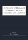 Image for Handbook of research in second language teaching and learning