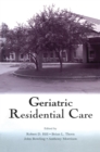 Image for Geriatric Residential Care