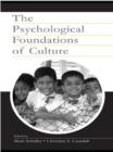 Image for The psychological foundations of culture