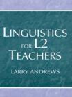 Image for Linguistics for L2 teachers