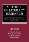 Image for Methods of Literacy Research: The Methodology Chapters from The Handbook of Reading Research Volume III