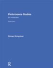 Image for Performance Studies: An Introduction