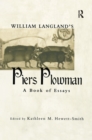 Image for William Langland&#39;s Piers Plowman: A Book of Essays : v.30