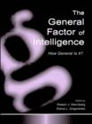 Image for The general factor of intelligence: how general is it?